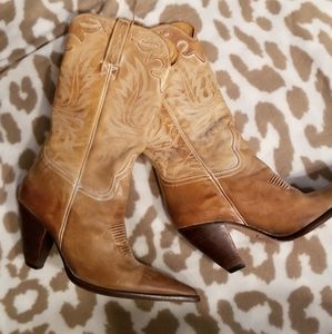 Charlie 1 Horse Lucchese Tan Cowboy Boots …